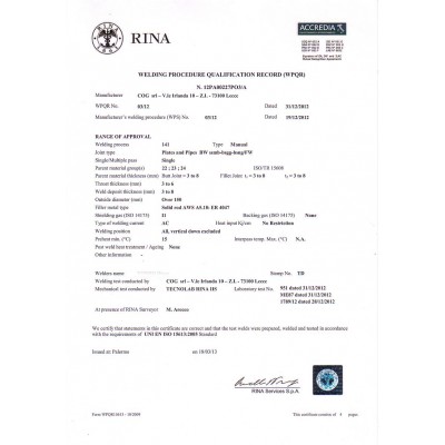 welder certificate